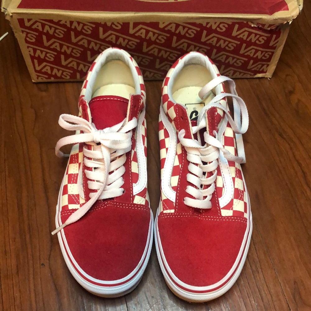 Checkered Vans
